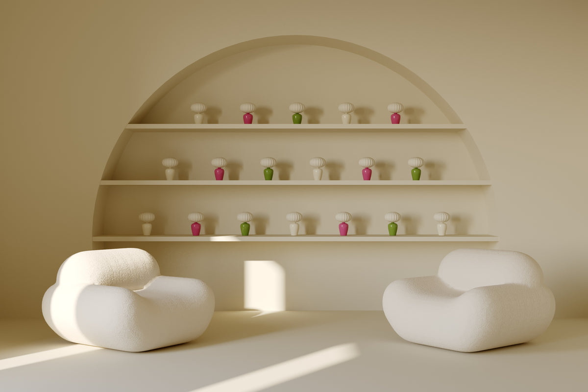 La lampe Meringue mini – Bureau Benjamin