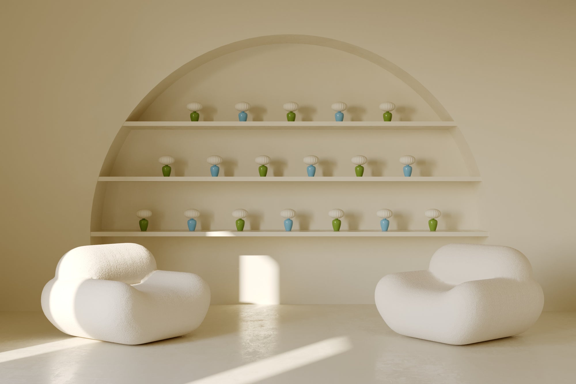 La lampe Meringue mini – Bureau Benjamin